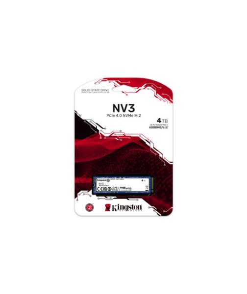 Kingston 4000GB NV3 M.2 2280 PCIe 4.0 NVMe SSD resmi
